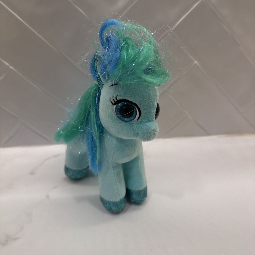 Beanie Baby Topaz Plush Blue Green My Little Pony